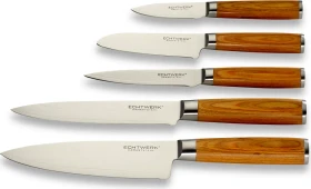 Echtwerk Damaszener Kochmesser-Set, 5-tlg.