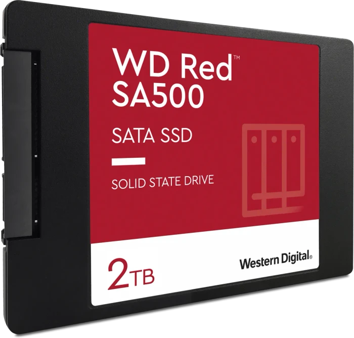 Western Digital WD Red SA500 NAS SATA SSD 2TB, 2.5" / SATA 6Gb/s