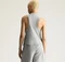 adidas by Stella McCartney Logo Funktionsshirt ärmellos medium grey heather/orbit grey (Damen) Vorschaubild