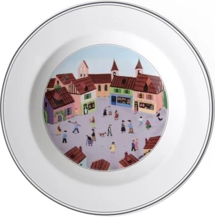 Villeroy & Boch Design Naif Dorf Suppenteller 21cm