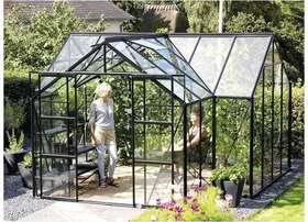 Vitavia Sirius ESG 3mm Gewächshaus schwarz