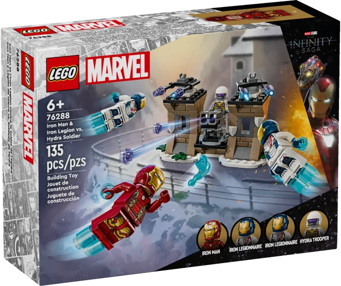 LEGO Marvel Super Heroes Spielset - Iron Man & Iron Legion vs. HYDRA-Soldat