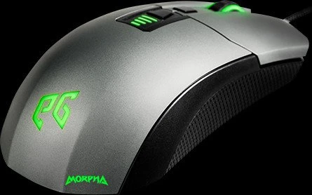 GeIL EpicGear Morpha Gaming Mouse gunmetal/schwarz, USB