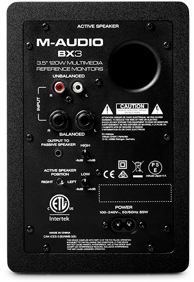 M-Audio BX3, Paar