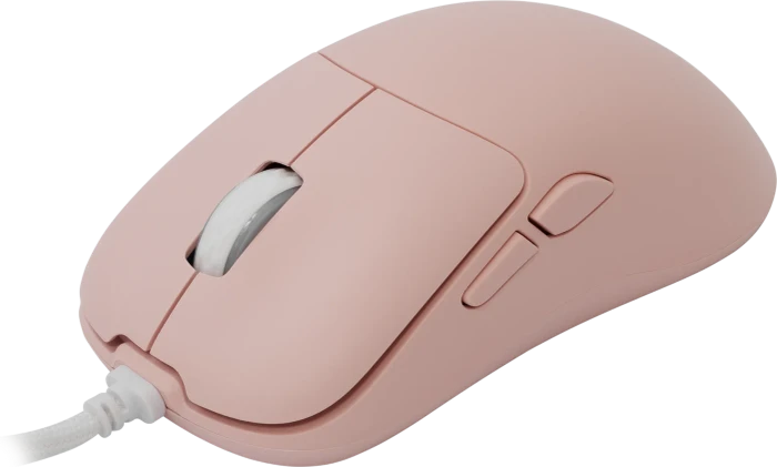 White Shark Graphene Gaming Mouse, rosa, USB