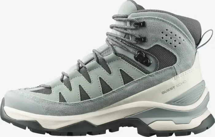 Salomon Quest Echo GTX green milieu/icicle (Damen)