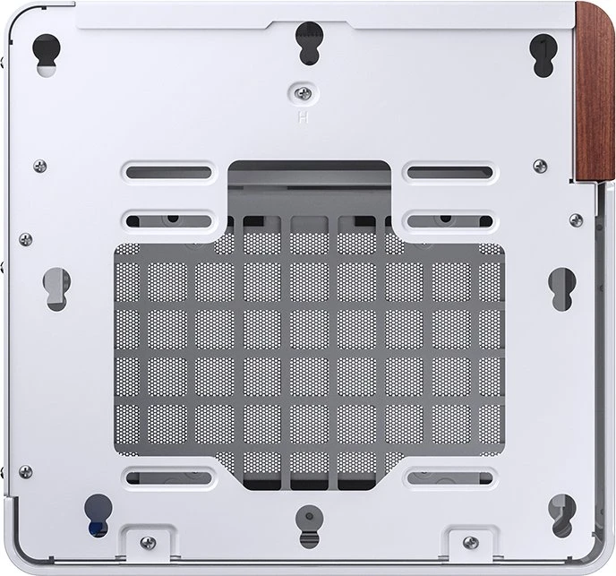 Jonsbo TK-0 White, weiß/braun, Glasfenster, Mini-ITX