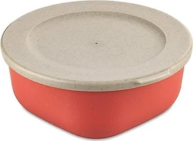 koziol Connect Box 0.7 mit Deckel Speisegefäß 700ml nature coral