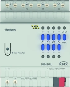 Theben DM 4 DALI KNX, Schaltaktor (4940300)