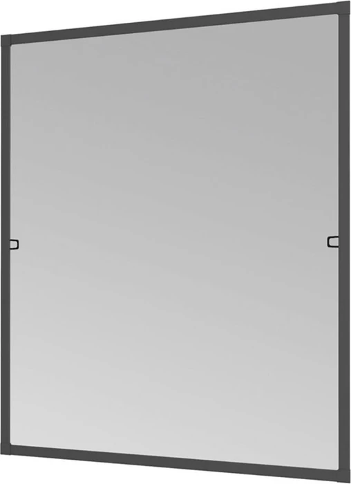 Windhager IS Plus Rahmen Fliegengitterfenster 100x120cm anthrazit