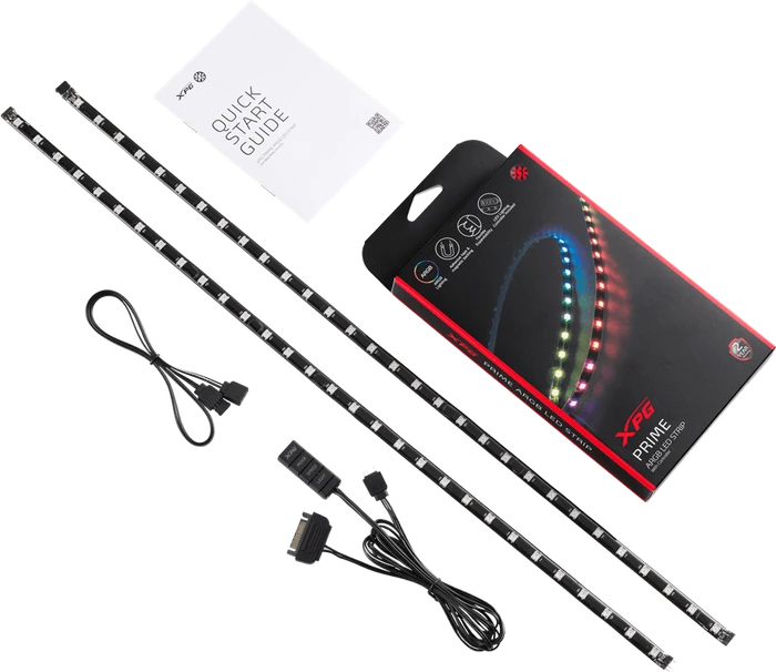 ADATA XPG Prime ARGB LED Strip, 2er-Pack, schwarz