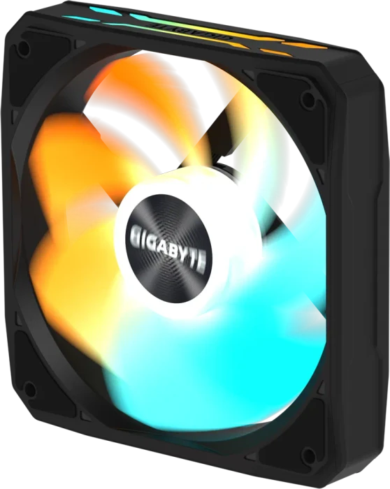 GIGABYTE AORUS EZ Chain RVS Fan 120, schwarz, 120mm, 3er-Pack