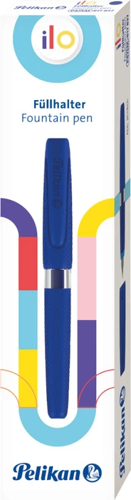 Pelikan ilo blau, rechte Hand/linke Hand, mittel, Faltschachtel