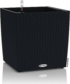 Lechuza Cube Cottage 40 graphitschwarz