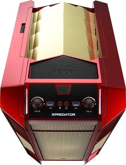 AeroCool Xpredator Cube RG Edition, Acrylfenster