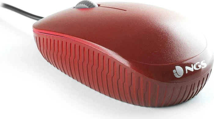 NGS Flame Wired Mouse rot, USB