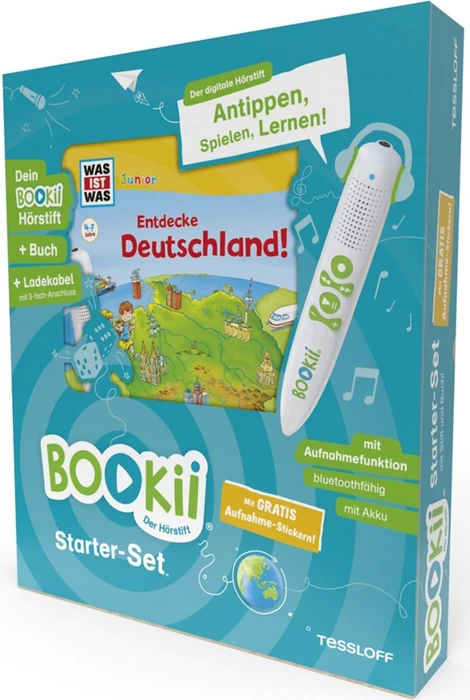 Tessloff BOOKii Starter-Set: WAS IST WAS Junior Entdecke Deutschland!