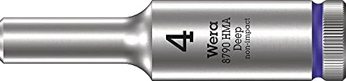Wera 8790 HMA Deep Außensechskant Steckschlüssel 1/4", 4x50mm