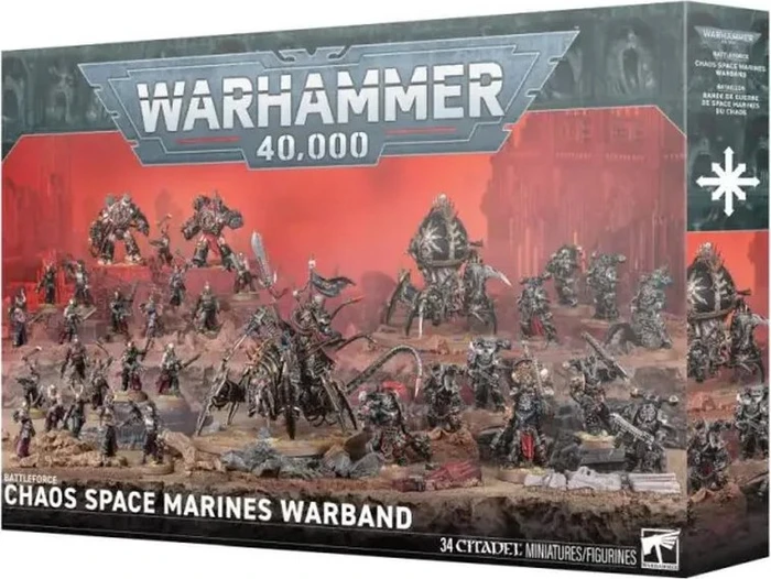 Games Workshop Warhammer 40.000 - Chaos Space Marines - Warband