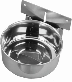 Nobby Edelstahlnapf mit Befestigung Large, 900ml/15cm Ø
