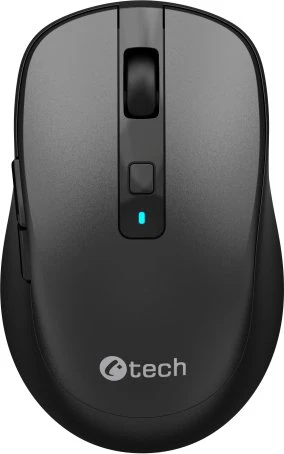 C-Tech WLM-19 Silent Dual-Mode Wireless Mouse schwarz, USB/Bluetooth