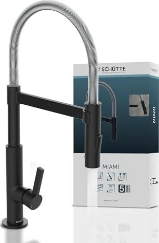 Schütte Miami HD Spiralfeder chrom/schwarz matt