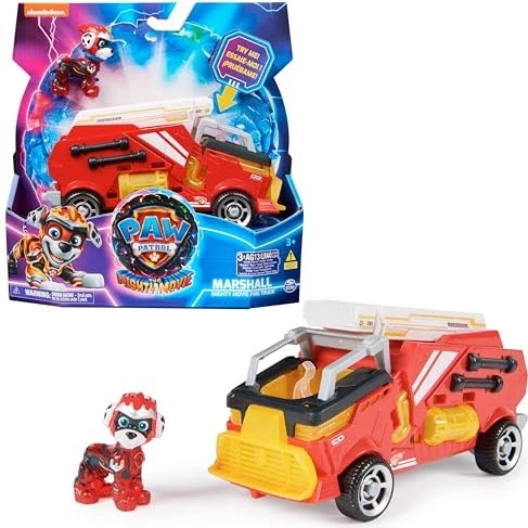 Spin Master Paw Patrol - The Mighty Movie - Basis Fahrzeug Marshall