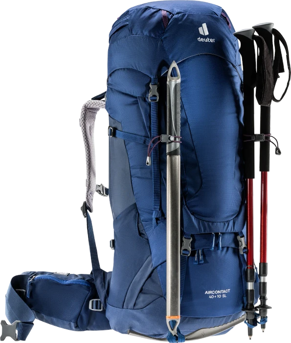Deuter Aircontact 40+10 SL Modell 2021 steel/midnight (Damen)