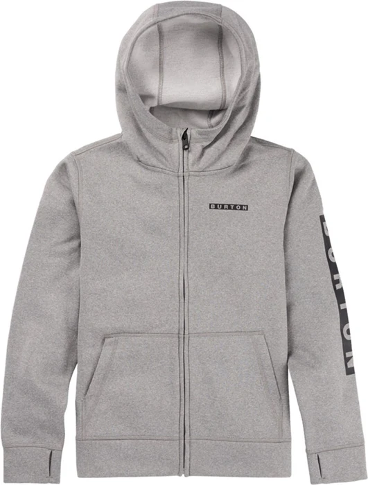 Burton Oak Zip Hoodie gray heather (Junior)