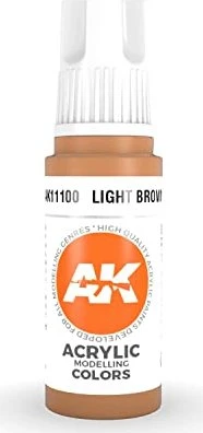 AK-Interactive 3rd Gen Acrylic Colors Acrylic Modelling Colors light brown, 17ml