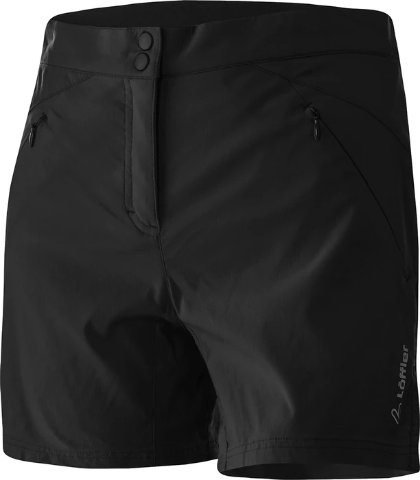 Löffler Aero Extra CSL Fahrradhose kurz schwarz (Damen)