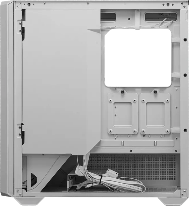 Cougar MX600 RGB White, weiß, Glasfenster