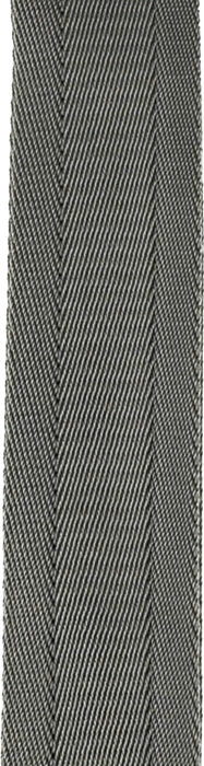D'Addario Auto Lock Nylon Guitar Strap Metal Grey
