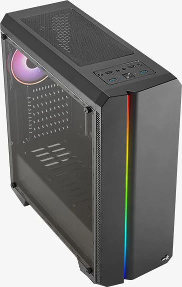 AeroCool Genesis ARGB, Lüfter LED ARGB, Acrylfenster