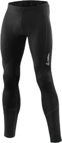 Löffler Basic Gel Tights Fahrradhose lang schwarz (Herren)
