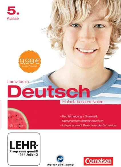 Digital Publishing Lernvitamin Deutsch, 5. Klasse (deutsch) (PC)