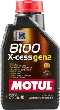 Motul 8100 X-cess Gen2 5W-40 1l