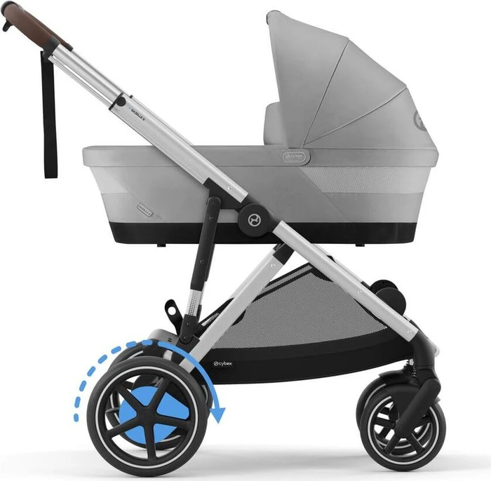 Cybex e-Gazelle S Silver Frame stone grey 2024
