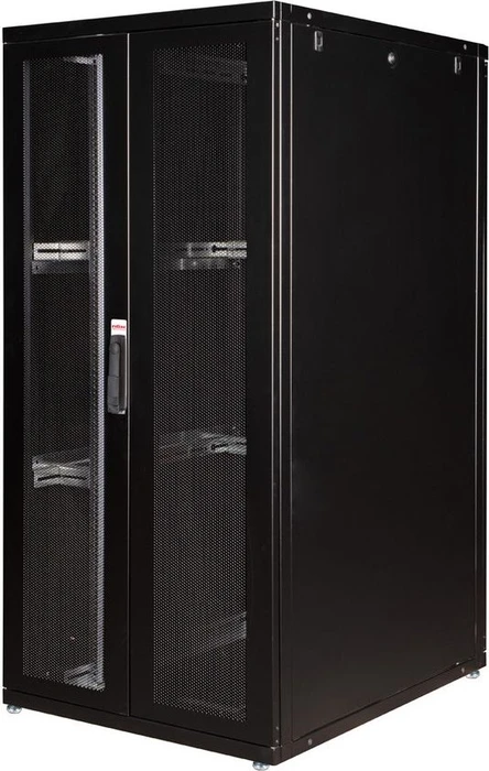 Roline / Secomp Pro Serie 19" Serverschrank 36HE, montiert, Gitternetztür, IP20, RAL 9005, 1000mm tief