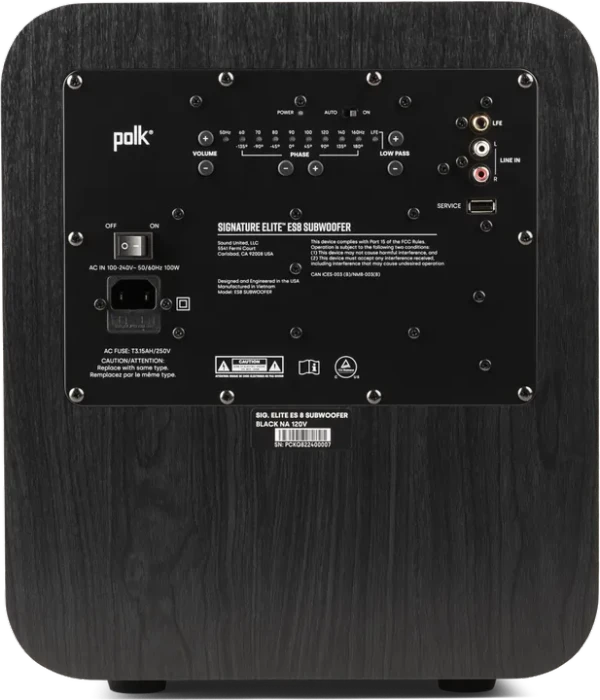 Polk Audio ES8 Signature Elite Subwoofer