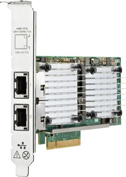 HP 530T 10G LAN-Adapter, 2x RJ-45, PCIe 2.0 x8