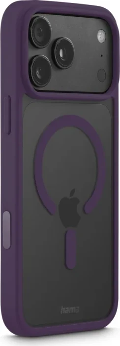 Hama Handyhülle Frame Protect magnetisch für Apple iPhone 18 Pro Max transparent/rot