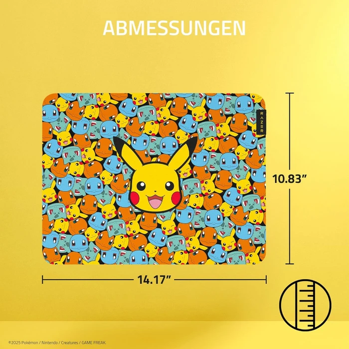 Razer Gigantus V2 Medium, 360x275mm, Pokemon Edition