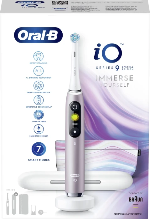 Oral-B iO Series 9N rose quartz + Etui
