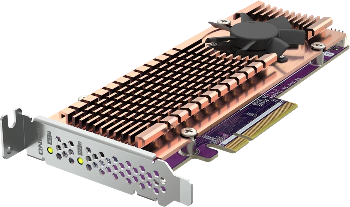 QNAP QM2 Expansion Card, 2x M.2 PCIe, PCIe 3.0 x8