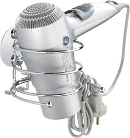 Wenko Turbo-Loc Haartrocknerhalterung silber