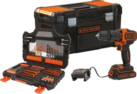 Black&Decker BDCHD18S1KA Akku-Schlagbohrschrauber inkl. Koffer + Akku 1.5Ah + Zubehör