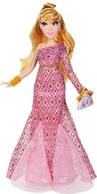 Hasbro Disney - Prinzessin - Style Serie - Belle Puppe in modernem Look mit Tasche und Schuhen