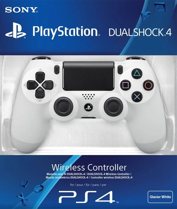 Sony DualShock 4 Controller wireless weiß (PS4)