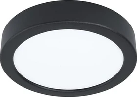 Eglo Fueva 5 rund 16cm 11W 4000K Aufbauleuchte schwarz